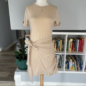 Halara Tie Up Wrapped Casual Dress
